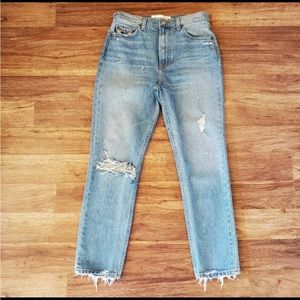Reformation Julia High Cigarette Jeans
